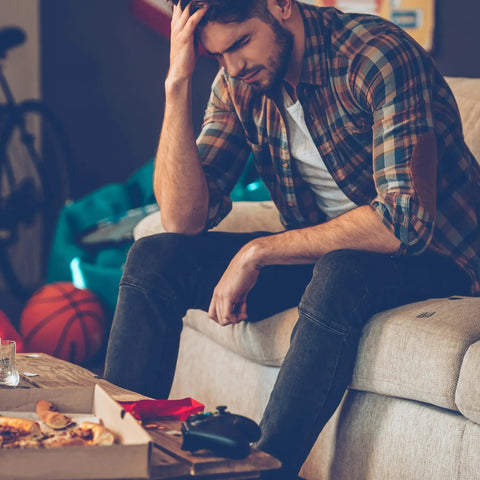Visual representation of National Hangover Day, highlighting common symptoms like headaches and fatigue, and the need for effective hangover remedies and recovery tips.