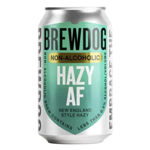 Brewdog Hazy AF Non-Alcoholic Beer - bardelia